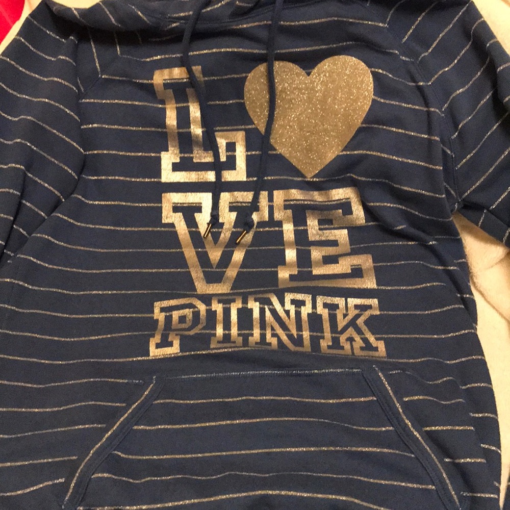 Pink hoodie